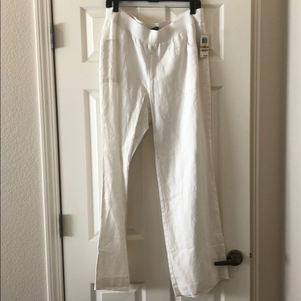 Linen pants.